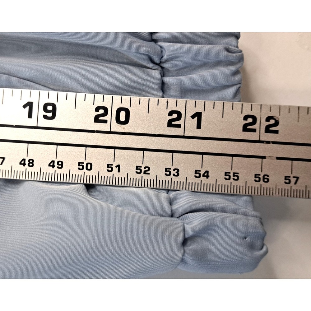 Vintage Braefair Trench Coat Women's M Hooded Light Blue Ukraine‎ Spring Lined - Picture 11 of 11
